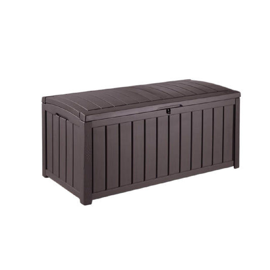 屋外収納ボックスプラスチック製 - 屋外収納や整理に適しています - 120 x 60 x 55